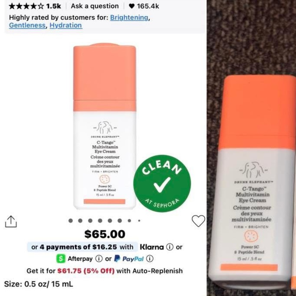 Drunk Elephant C-Tango Multivitamin Eye Cream